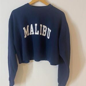 Brandy Melville cropped sweatshirt size medium